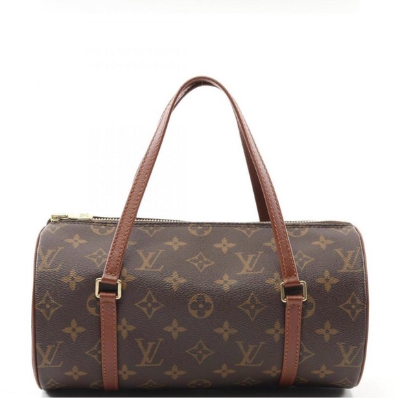 Louis Vuitton Handbags - Louis Vuitton Classic Brown Monogram Shoulder Bag papillon 25